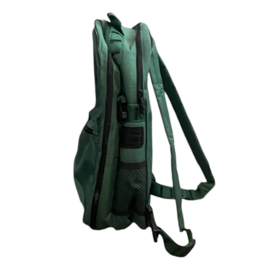 Forest Green Picnic Time Insulated Backpack, With Wine Bottle Holder View 3
